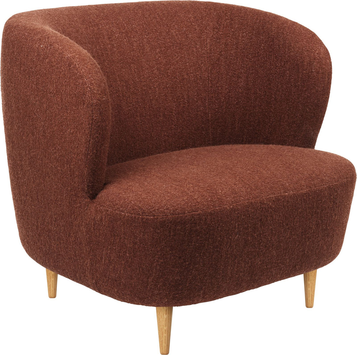 Gubi stay lounge chair hot sale small wood base