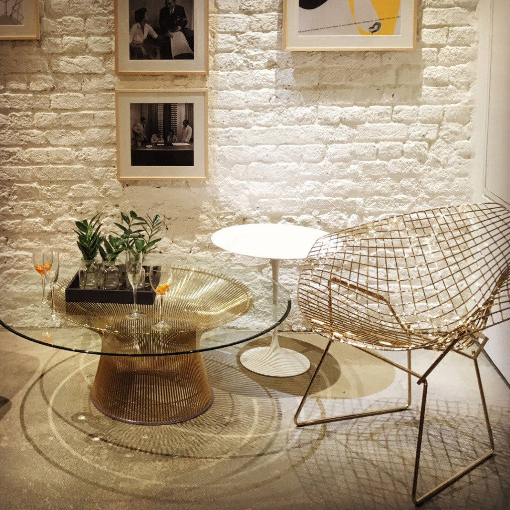 Gold 2025 bertoia chair