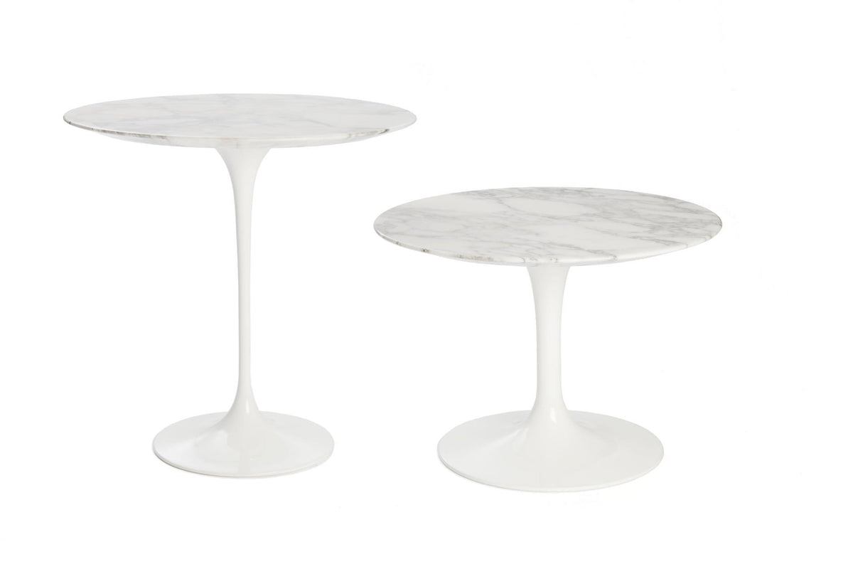 Tulip style side table deals