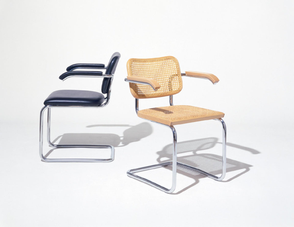 Leather hotsell cesca chair