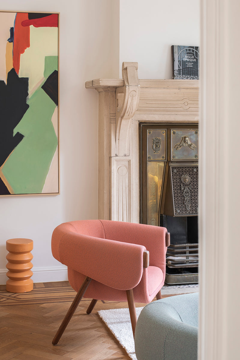 Monica with 4 legs chair – Couch Potato Company